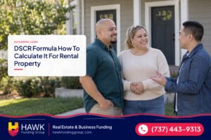 Residents moving in with a landlord at a duplex, dscr formula, Hawk Funding Group