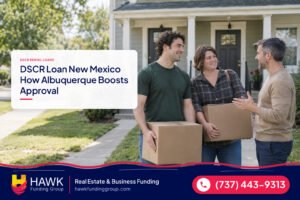 Residents moving in with a landlord at a duplex, dscr loan new mexico, Hawk Funding Group