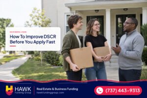 Residents moving in with a landlord at a duplex, how to improve dscr, Hawk Funding Group